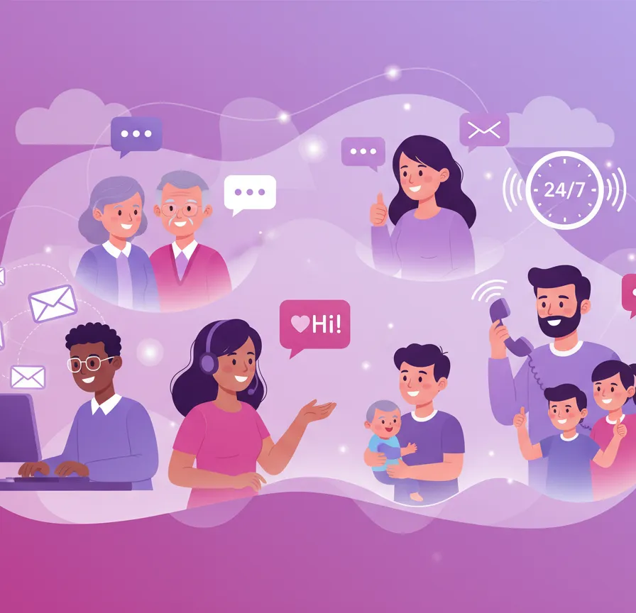 Friendly support team ready to help with your project